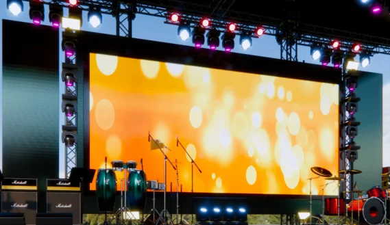 DỰ ÁN MÀN HÌNH LED P3 ĐIỆN LỰC PHÚ QUÝ